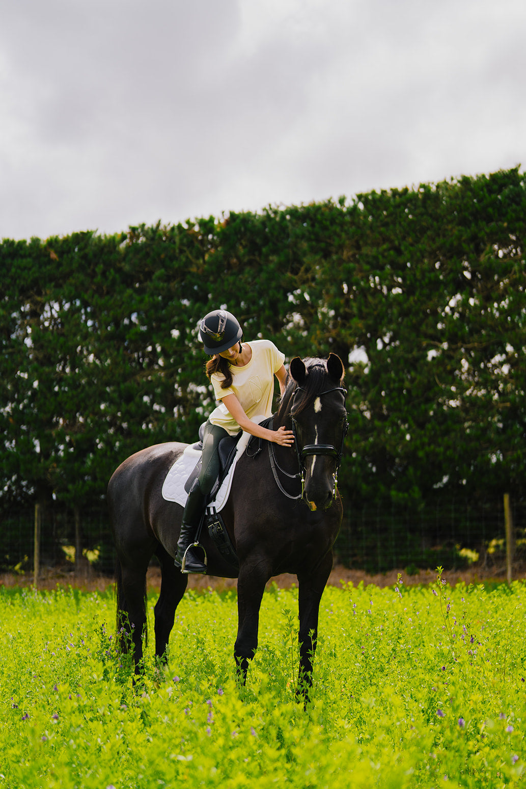 Sculpt Riding Tights - Hunter Green