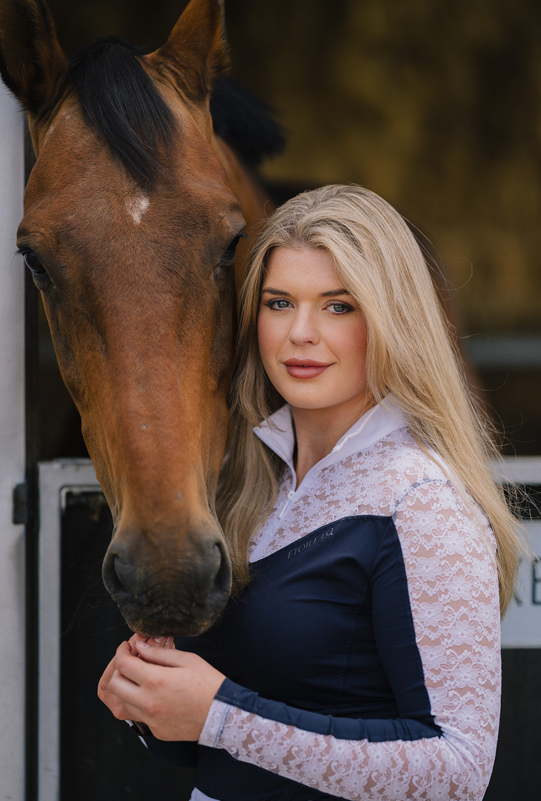 Long Sleeve Lace Show Shirt