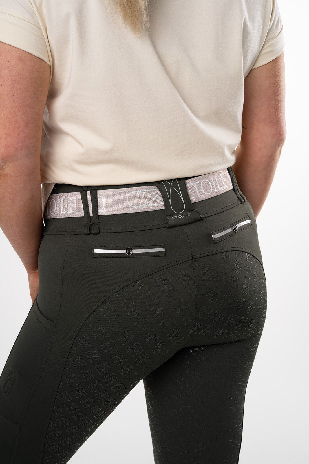 Sculpt Riding Tights - Hunter Green