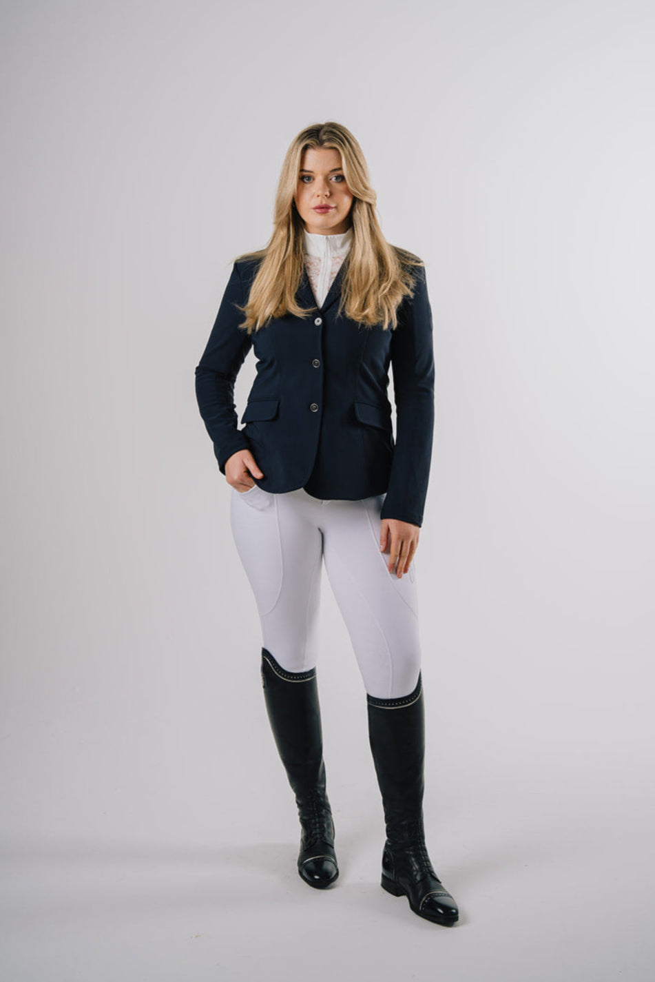 Luxe Show Jacket - Navy