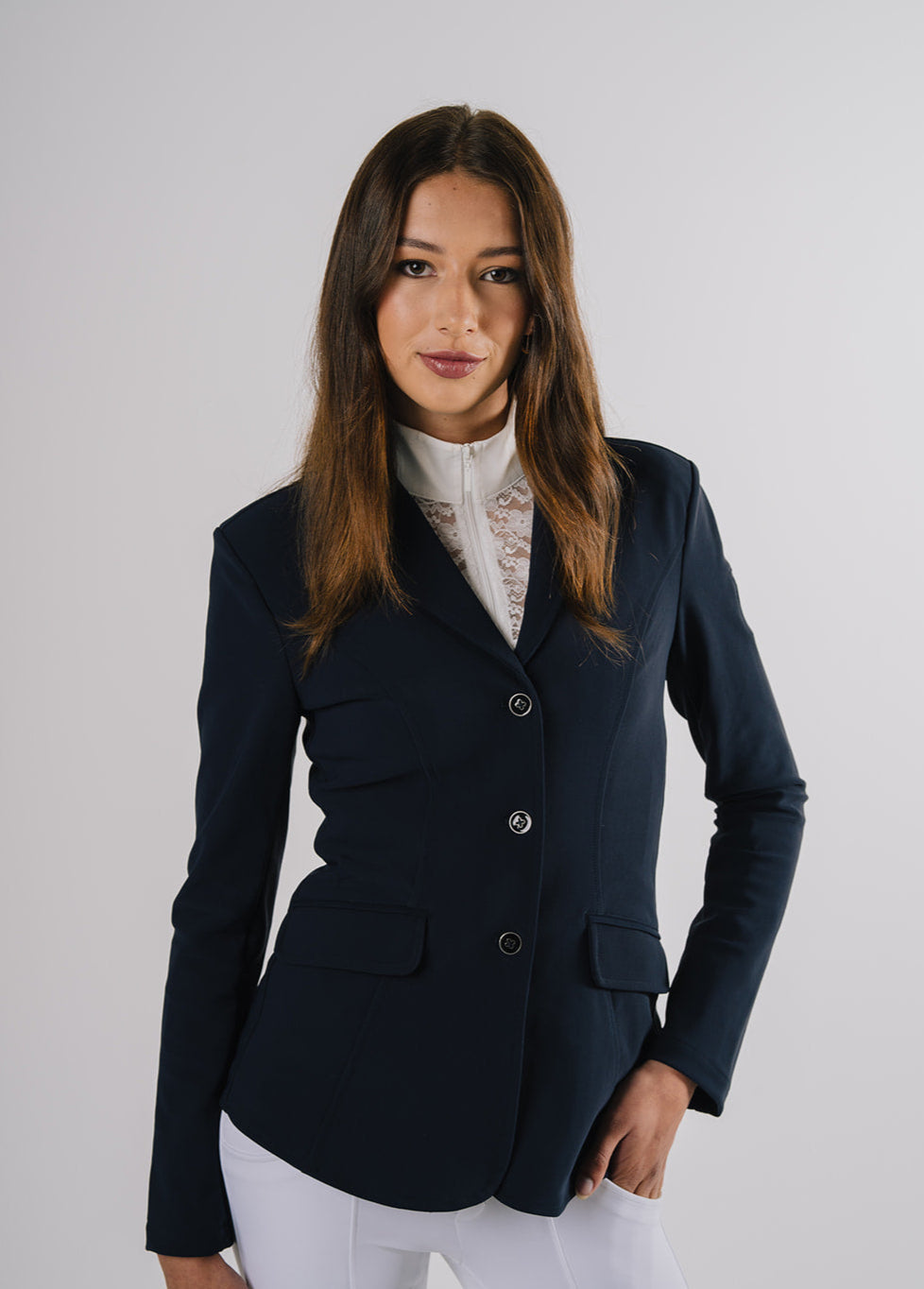 Long Sleeve Lace Show Shirt