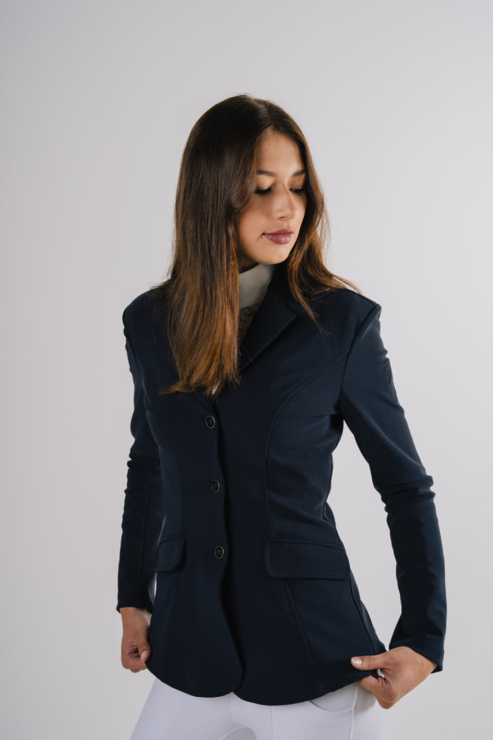 Luxe Show Jacket - Navy