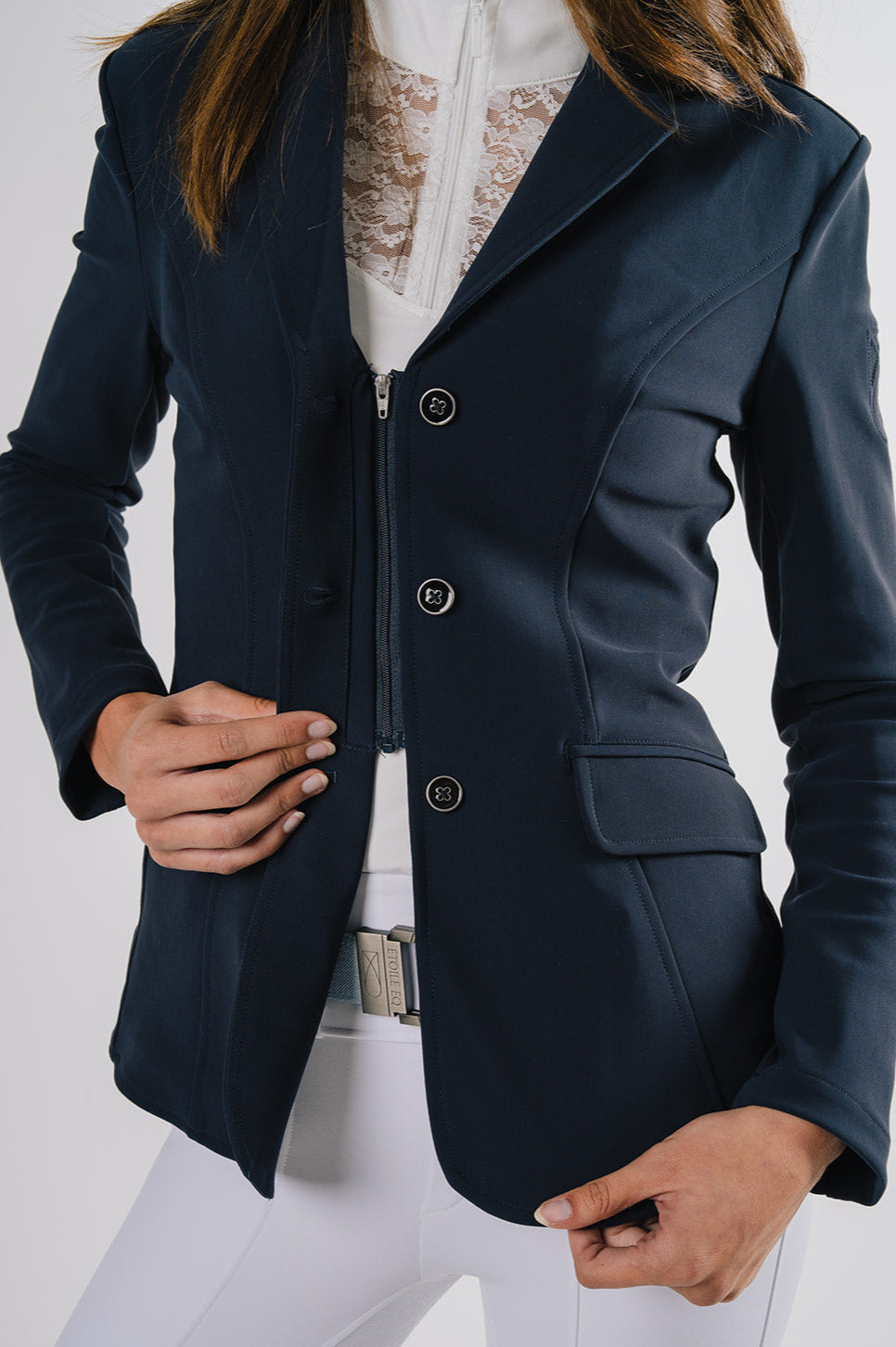 Luxe Show Jacket - Navy