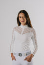 Long Sleeve Lace Show Shirt