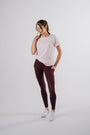 Sculpt Riding Tights - Bordeaux